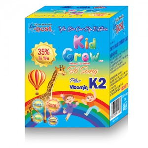 Yến sào Khánh Hòa K-nest Kids Grow Vani 35% - Hộp 1 lọ