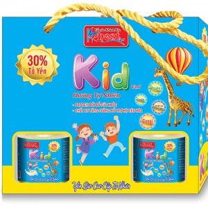 Yến sào Khánh Hòa K-nest Kids Vani 30% - Block 6 lọ